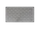 Vidaxl Tappeto Per Esterni Grigio E Bianco 80X150 Cm Utilizzabile Su Entrambi I Lati