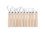 JR2-10/10 Pezzi Diy Wax Carving Ceramic Shapers Tools Clay Sculpture Tools Set Accessories