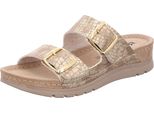 Rohde Donne Muli Fibbia Zoccoli In Pelle Cattolica 6152, Dimensioni:37 Eu, Colore:Oro