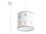 Lampada A Sospensione Fairy 30 1Xe27 15W Pvc 95X30X30Cm Sollux Lighting