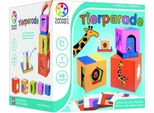 Smart Games Tierparade, Peek-A-Zoo, Kinderspiel, Logikspiel, Lernspiel, Ab 2 Jahren, Sg 041 De