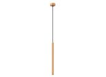 Lampada A Sospensione Arche 1 Oro 1Xg9 8W Acciaio 120X8X8Cm Sollux Lighting