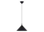 Lampada A Sospensione Zuma Nero 1Xe27 15W Acciaio 76X30X30Cm Sollux Lighting
