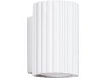 Lampada A Parete Karbon 10 Bianco 1Xgu10 10W Alluminio 10X8.5X6.5Cm Sollux Lighting