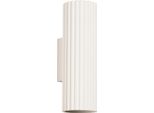 Lampada Da Parete Karbon 20 Beige 2Xgu10 10W Alluminio 20X8.5X6.5Cm Sollux Lighting