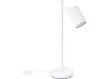 Lampada Da Tavolo Karbon Bianco 1Xgu10 10W Alluminio 43X19.5X14.5Cm Sollux Lighting