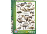 Puzzle Da 1000 Pezzi Dinosauri Del Cretaceo