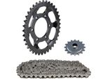 Set Di Catene 3 Pezzi Nero 16/37 Denti Per ZüNdapp Ks 50 Cross Super Sport Wc Sport Tipo 517 530