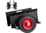 Carrello Per Pannelli Succebuy, Portata 453,6 Kg, Ausilio Per Il Trasporto Con Ruote In Gomma, Ideale Per Pannelli, Materassi, Porte E Pannelli In Cartongesso, Nero