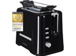 Tostapane Exquisit Ta 3102 Swi | Funzione Di Scongelamento | Attacco Per Panini Rimovibile | 6 Livelli Di Doratura | 870 Watt | Vassoio Raccoglibriciole Estraibile