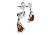 Paar Ohrstecker Ostsee-Schmuck "Ostsee-Schmuck Ohrstecker Jeanne Ohrstecker Jeanne", Weiß, Ohrringe, Damen, 18 X 7Mm, Silber 925 (Sterlingsilber)