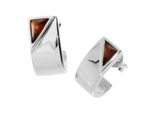 Paar Ohrstecker Ostsee-Schmuck "Ostsee-Schmuck Ohrstecker Karla Ohrstecker Karla", Weiß, Ohrringe, Damen, 14 X 7Mm, Silber 925 (Sterlingsilber)