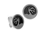 Paar Ohrstecker Ostsee-Schmuck "Ostsee-Schmuck Ohrstecker WindflüChter 10 Mm", Weiß, Ohrringe, Damen, 10Mm Rund, Silber 925 (Sterlingsilber)