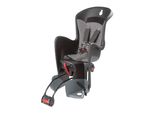 Fahrradkindersitz POLISPORT Bilby, schwarz (schwarz, grau), Kindersitze, Kinder