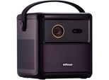INFOCUS Beamer "Beamer mit Full HD, 350 ISO-Lumen, LED, DLP, Google TV & 3D, HDR10", schwarz, B:14,7cm H:13cm T:12,8cm, Beamer