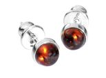 Paar Ohrstecker OSTSEE-SCHMUCK "Ostsee-Schmuck Ohrstecker Classic 5 Mm Ohrstecker Classic 5 Mm", Weiß, Ohrringe, Damen, 6Mmrund, Silber 925 (Sterlingsilber)