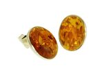 Paar Ohrstecker Ostsee-Schmuck "Ostsee-Schmuck Ohrstecker Classic 16X12 Mm", Gelb, Ohrringe, Damen, 16X12Mm, Gelbgold 333