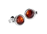 Paar Ohrstecker OSTSEE-SCHMUCK "Ostsee-Schmuck Ohrstecker Classic 5 Mm Ohrstecker Classic 5 Mm", Weiß, Ohrringe, Damen, 8Mm Rund, Silber 925 (Sterlingsilber)