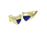 Paar Ohrstecker OSTSEE-SCHMUCK "Ostsee-Schmuck Ohrstecker Sigri Ohrstecker Sigri", Gelb, Ohrringe, Damen, 16 X 10Mm, Gelbgold 333