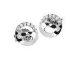 Paar Ohrstecker OSTSEE-SCHMUCK "Ostsee-Schmuck Ohrstecker Romina Ohrstecker Romina", Weiß, Ohrringe, Damen, 7Mm Rund, Silber 925 (Sterlingsilber)