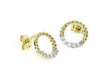 Paar Ohrstecker OSTSEE-SCHMUCK "Ostsee-Schmuck Ohrstecker Britt Ohrstecker Britt", Gelb, Ohrringe, Damen, 10Mm Rund, Gelbgold 333