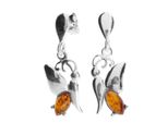 Paar OhrhäNger OSTSEE-SCHMUCK "Ostsee-Schmuck OhrhäNger Elfe OhrhäNger Elfe", Weiß, Ohrringe, Damen, 19 X 9Mm, Silber 925 (Sterlingsilber)