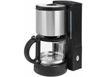 GUTFELS Filterkaffeemaschine KA 8101 swi, schwarz (schwarz, inox), 1,25 l, 10, Kaffeemaschinen