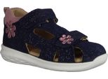 Superfit Bumblebee 000388-800 Sandalo Chiuso Per Bambine, Pelle, Blu/Rosa - Scarpe Per Bambine Taglia 25 - 42, Blu, Pelle/Tessuto (Effetto Pelle)