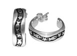 Paar Ohrstecker OSTSEE-SCHMUCK "Ostsee-Schmuck Ohrstecker Fisch & Stern Ohrstecker Fisch & Stern", Weiß, Ohrringe, Damen, 19 X 7Mm, Silber 925 (Sterlingsilber)