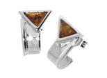 Paar Ohrstecker Ostsee-Schmuck "Ostsee-Schmuck Ohrstecker Ingiara Ohrstecker Ingiara", Weiß, Ohrringe, Damen, 14 X 10Mm, Silber 925 (Sterlingsilber)