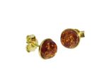 Paar Ohrstecker OSTSEE-SCHMUCK "Ostsee-Schmuck Ohrstecker Classic 7 Mm Ohrstecker Classic 7 Mm", Gelb, Ohrringe, Damen, 8Mm Rund, Gelbgold 333