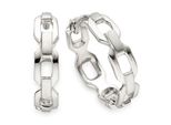 Paar Creolen Firetti "Schmuck, Geschenk, Creolen Silber Rhodiniert", Silberfarben, Ohrringe, Damen, 16,3Mm, Silber 925 (Sterlingsilber)