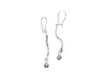 Paar OhrhäNger Ostsee-Schmuck "Ostsee-Schmuck OhrhäNger Livs OhrhäNger Livs", Weiß, Ohrringe, Damen, 55 X 6Mm, Silber 925 (Sterlingsilber)