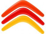 Boomerang In Plastica 28 Cm - Farbenmix