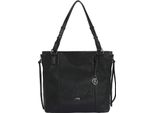 L.Credi Borsa Shopper Borsa A Tracolla Jana Shopper Black Nero