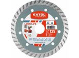Mola Diamantata Turbo Long Life, 115X22,2 Mm, Taglio A Secco E A Umido