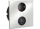 Presa Di Corrente Incorporata Cucina, Ufficio, Presa Di Corrente Cucina Duplex-Q, Usb A E C
