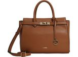 L.Credi Borsetta Borsa A Tracolla Konstanze Handle Bag Cognac Marrone Chiaro