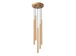 Lampada A Sospensione Pastelo 5P Oro 5Xg9 8W Acciaio 110X25X25Cm Sollux Lighting