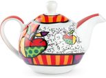 Gilde Teekanne, "Apple"", Porzellan, Mehrfarbig, , H. 11,5 Cm, D. 11,5 Cm 81358 /Abverkauf Nur Solange Vorrat Reicht"