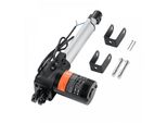 6000N Attuatore Lineare Dc 12V - Attuatore Lineare IP44 - Motore Lineare Elettrico - Lunghezza Corsa 150Mm - Livello Di Rumorosità ≤50Db - Apriporta Elettrico - Velocità Di Traslazione 5 Mm/S - Attuatore Di Regolazione A Tecnologia Lineare