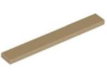 Mattonelle Lego® 1X8 4162 - 10 Pezzi Beige Scuro