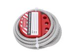 Blocco Del Cavo, Blocco Del Cavo Di Lockout, Blocco Del Cavo Rivestito, Kit Di Lockout Tagout, Cavo D'acciaio Regolabile Di Lockout Tagout, Blocco Di Sicurezza Del Cavo