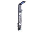 Pannello Doccia A Parete, Display Led, Controllo Della Temperatura, Design Contemporaneo, Nero 8006