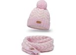 Pamami Kids Set Invernale Abongorr Rosa Taglia Unica