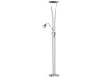Trio Leuchten Led Deckenfluter, Grau (Nickelfarben), 2, H: 180Cm, Leuchten, Led Deckenfluter