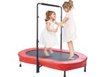 Mini Trampolino Pieghevole - Portata 100 Kg - Trampolino Rimbalzante Per Bambini - Ideale Per Interni Ed Esterni - Divertimento E Fitness
