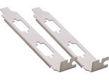 Staffa Inline® Slot, Per Il Montaggio Di 2X 9 Pin. Sub D St. O Bu., Confezione Da 2