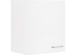 HäNgeschrank Optifit "Iver", Weiß, B:50Cm H:57,6Cm T:34,6Cm, SchräNke, HäNgeschrank, Breite 50 Cm, Mit 1 TüR