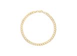 Armband Firetti "Schmuck Geschenk Silber 925 Armschmuck Armkette Panzerkette" Gr. 21, Gold (Gelbgoldfarben), ArmbäNder, Damen, 21, Silber 925 (Sterlingsilber), Armband